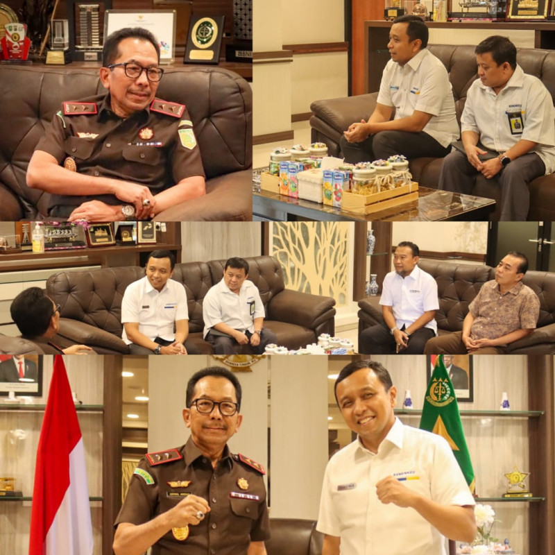 Kajati Akmal Abbas Terima Kunjungan Kakanwil DJP Riau