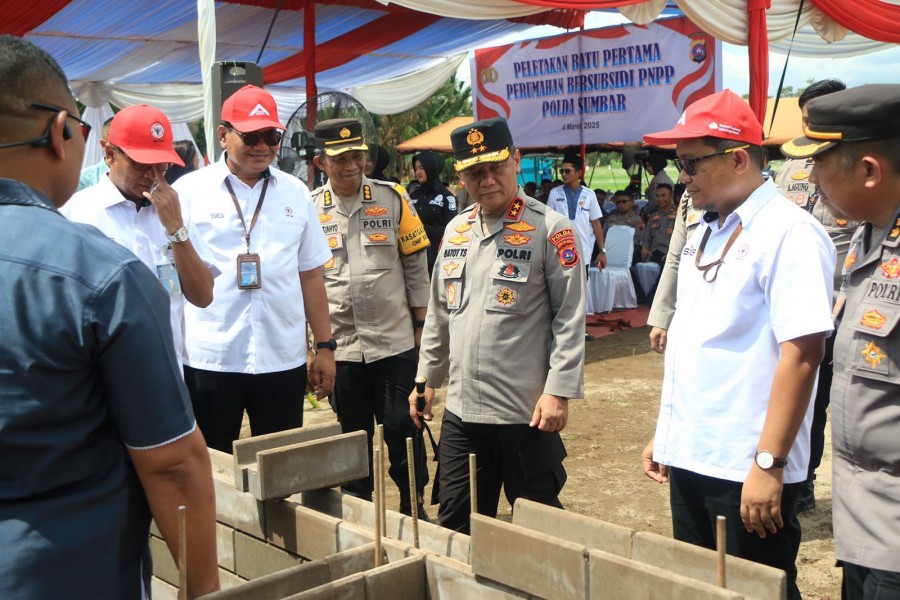 Polda Sumbar Bangun Rumah Bersubsidi untuk PNPP