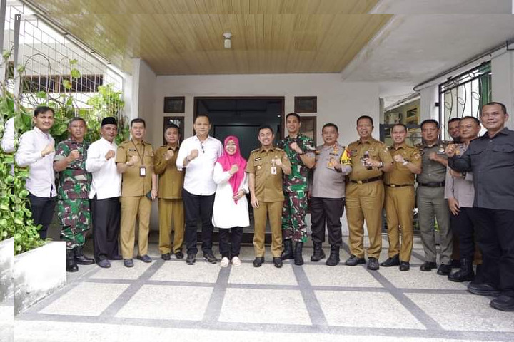 Silaturahmi dengan Pj Wali Kota Pekanbaru, Paslon INTAN Siap Beresin Utang!