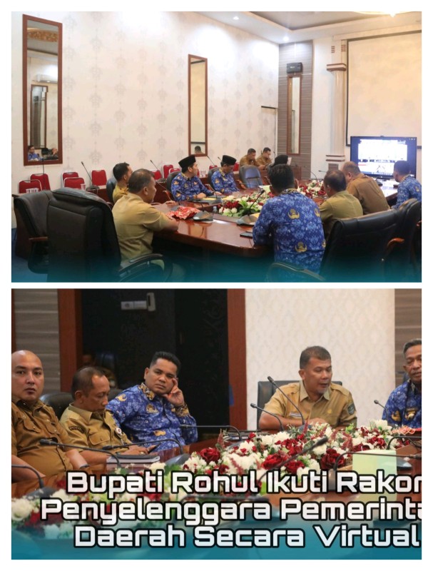 Bupati Rohul Hadiri Rakor Pemerintahan, Bahas Reformasi Agraria dan Pembangunan Rumah