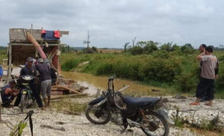 Polisi Ringkus Tiga Pelaku PETI di Singingi