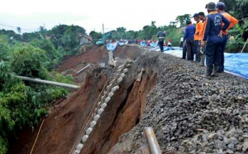 Curah Hujan Tinggi di Sumatera Barat, BPDB: ada Tujuh Kabupaten Berdampak Longsor